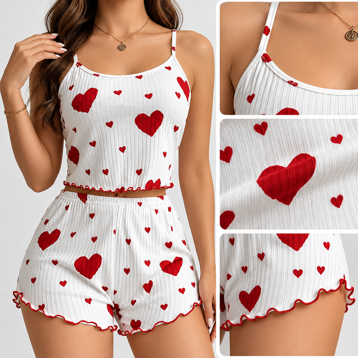 2 Piece Cozy Love Pajama Set