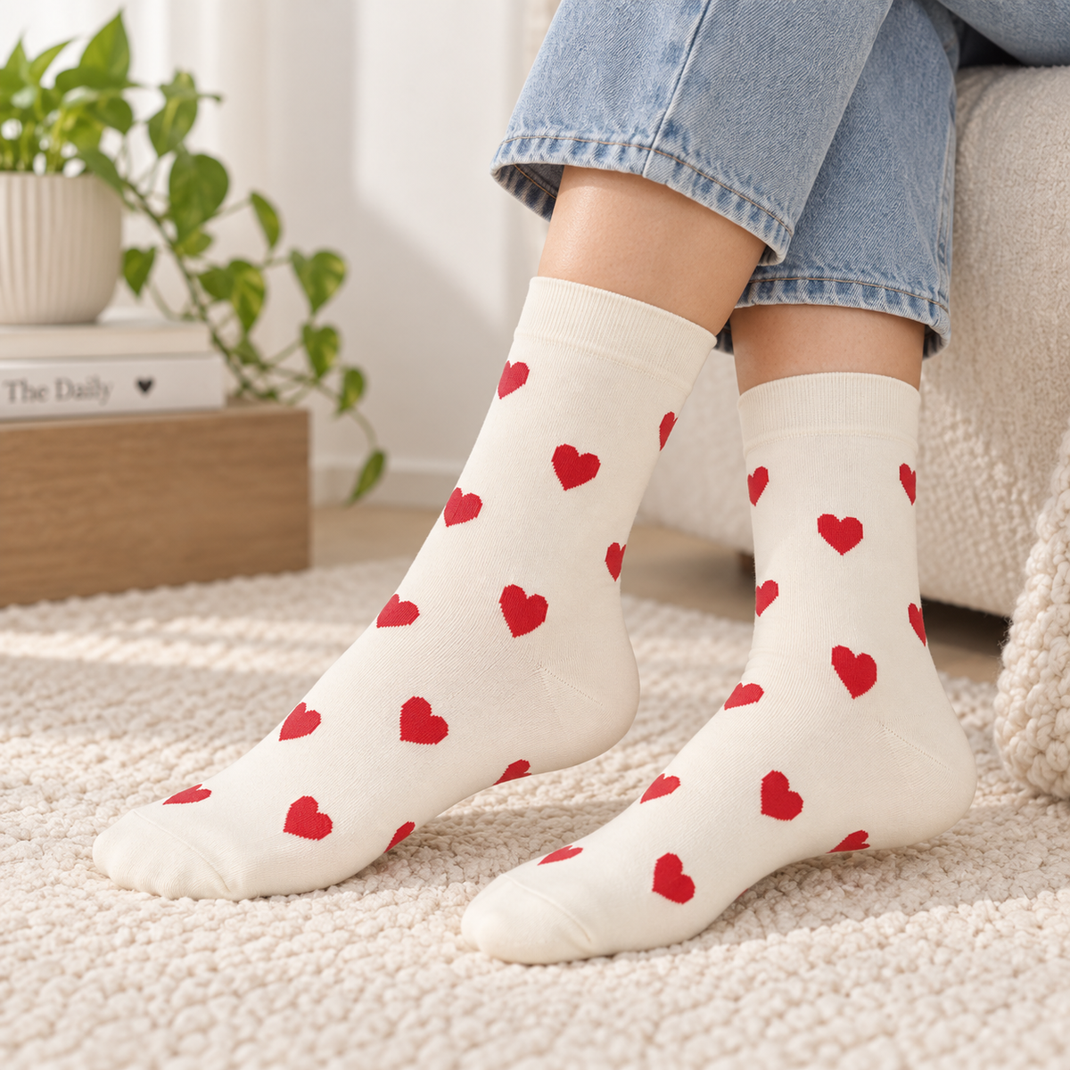 Heart Socks